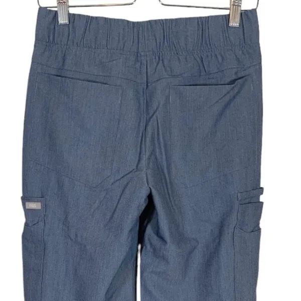 NEW Figs Tema Performance Wide Straight Leg Pants Size XXS - Image 5