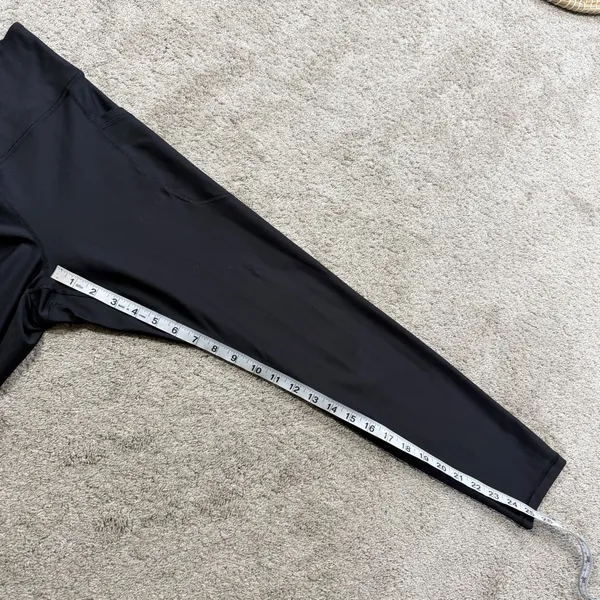 Old Navy Women’s Powersoft High Rise 7/8 Leggings Pockets in Black L - Image 14