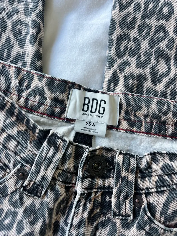 Urban Outfitters Leopard Jeans - Image 6
