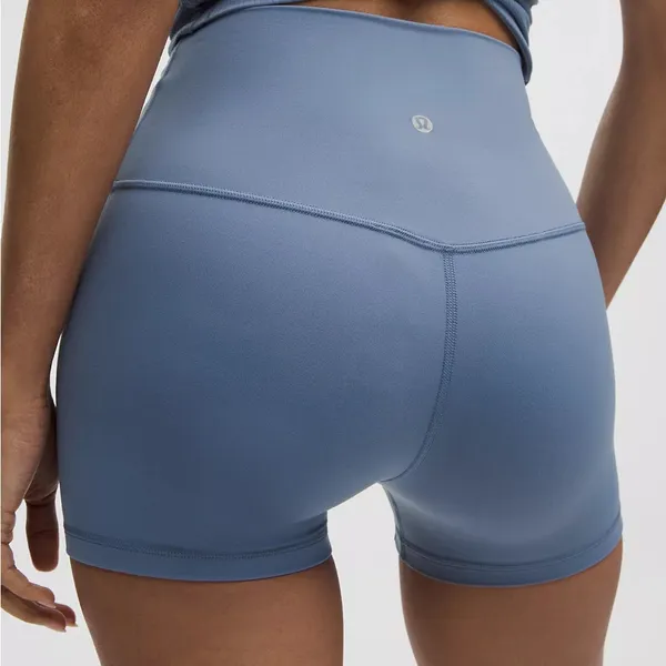 NWT LULULEMON - Washed Denim Align™ High-Rise Short 4" - $64 - Size 12 - Image 5