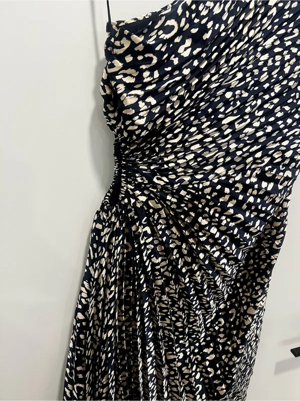 VICI Modern Day Glam One Shoulder Asymmetrical Maxi Dress - Image 3