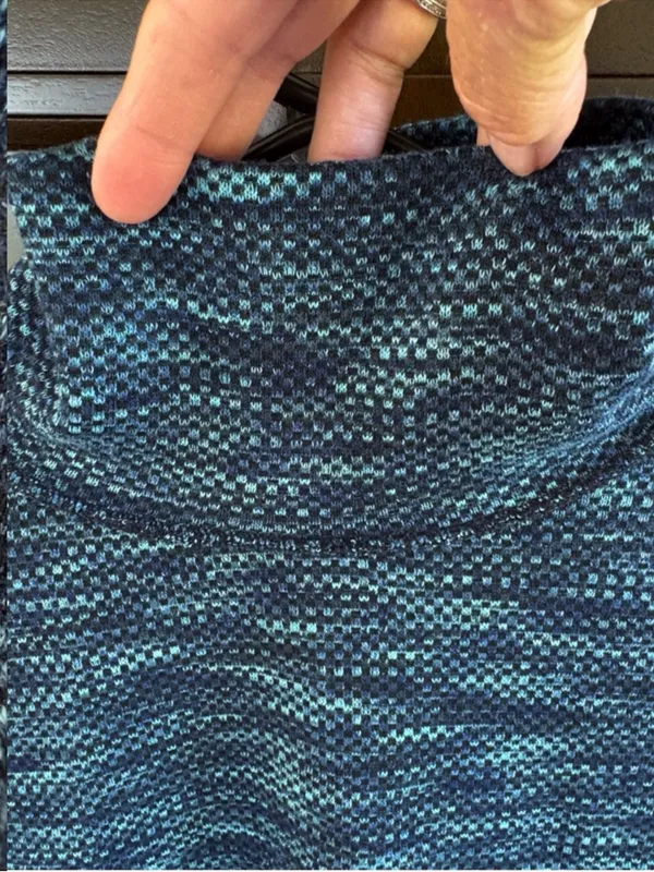 Like New Free People We The Free Sunny Days Turtleneck Top Blue Generous Small - Image 9