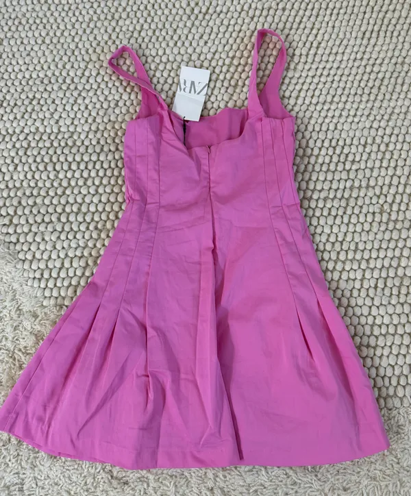 ZARA Pink  Dress - Image 4