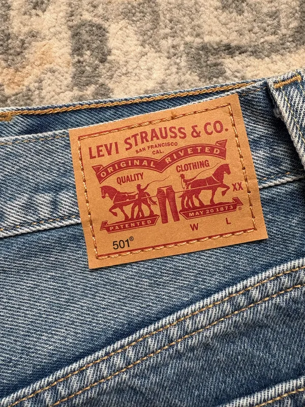 Levi’s 501 Denim Shorts - Image 3