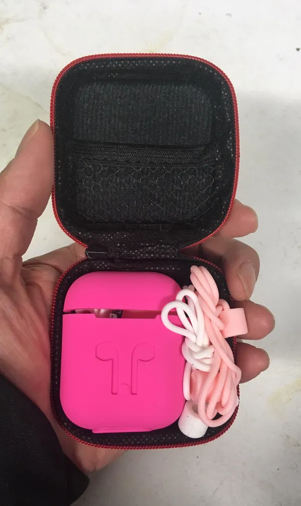 9-in1 AirPod 1&2 Case And Accessories- Rose - Image 2