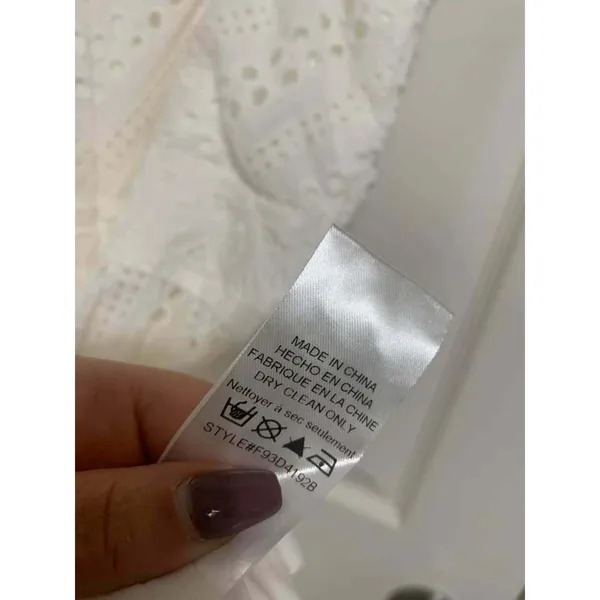 ADELYN RAE White Women's Janella Eyelet Maxi Dress Small‎ NWOT $155 - Image 5