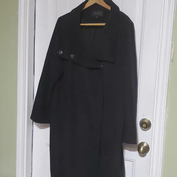 Ann Taylor Black coat Size XXL - Image 8