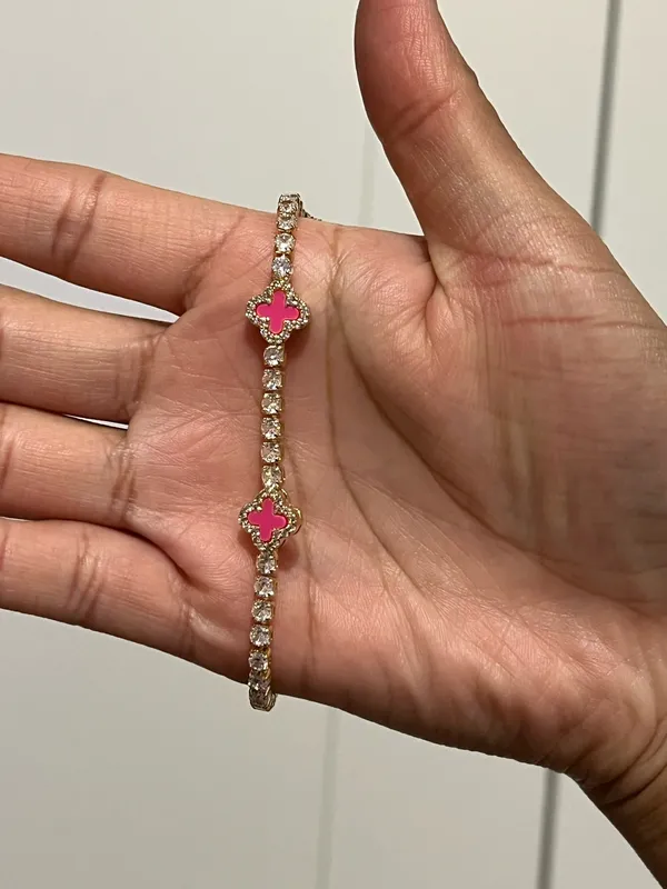 Beautiful pink bracelet - Image 3