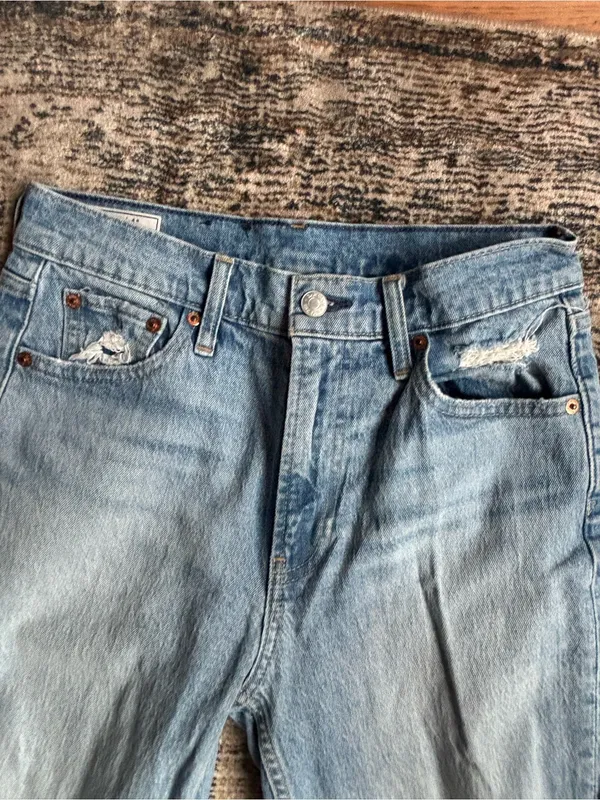 Gap cheeky straight high rise jeans - Image 2