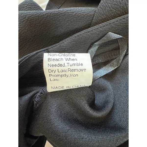 Black Mini Skort Size L - Image 7
