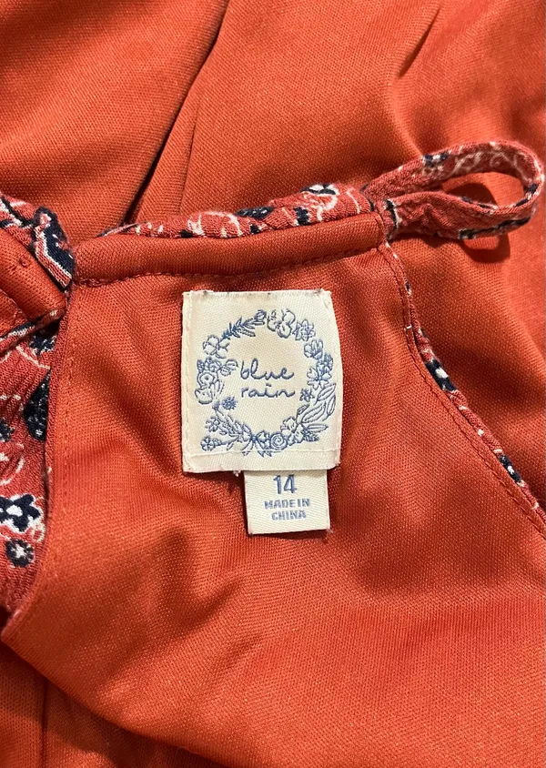 ☔️ Blue Rain Junior’s Boho, Mini Dress - Image 6