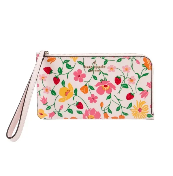 Kate Spade Strawberry Fields Garden Wallet L Wristlet - Image 2