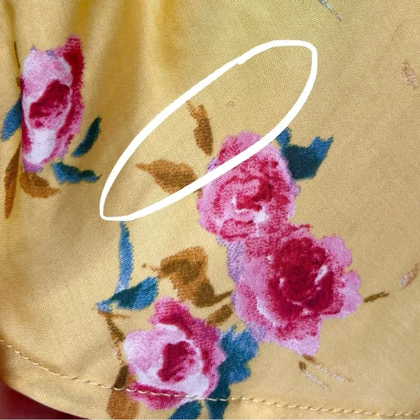NEW Zara The Safia Floral Yellow Satin Slip Dress Large Blogger Fave - Image 5