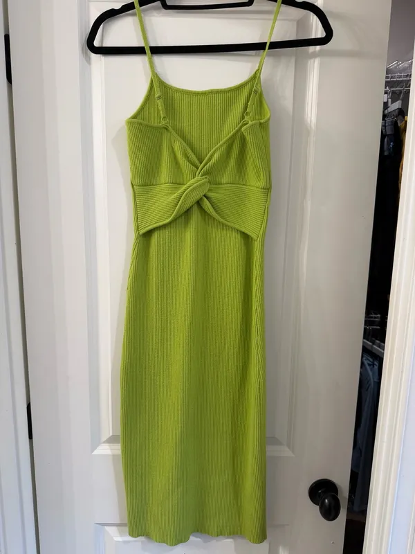Lush Green Midi Dress - Image 2