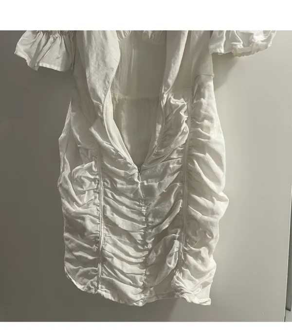 Revolve White mini dress  - Image 3