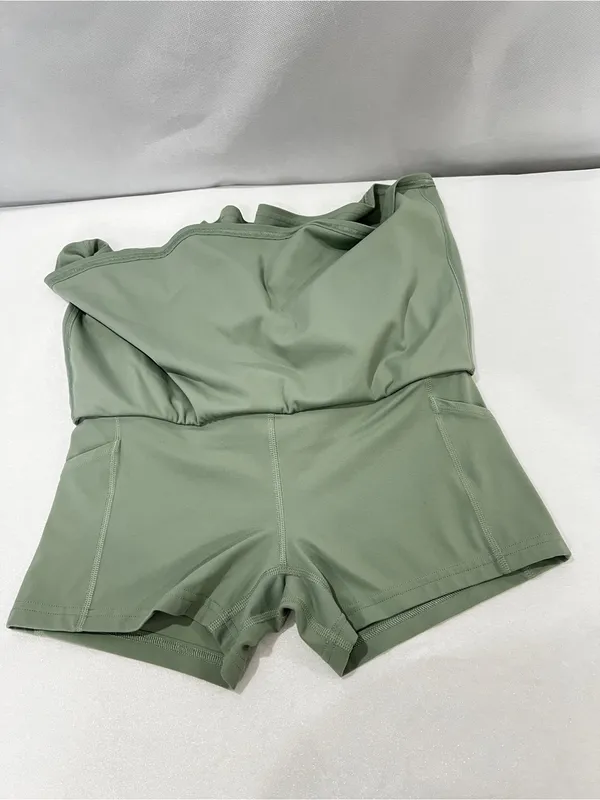 Lululemon Align High-Rise Skirt Green Size 6 Golf Sporty Athleisure Skort - Image 6