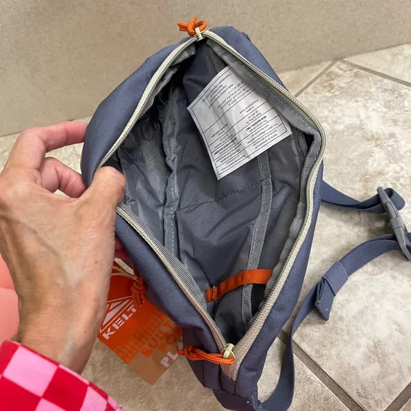 Kelty Giddy 3 Hip Pack Blue Tan Orange Outdoor Hiking Waist Bag New‎ with Tags - Image 8