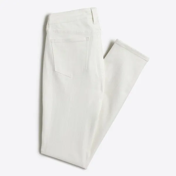 NWT J. Crew 8" Midrise Skinny Jean in White Denim - Image 4