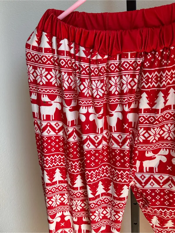 Christmas pants size small Red - Image 2