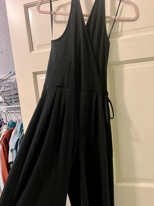 One Love Clothing black halter jumpsuit - Image 2