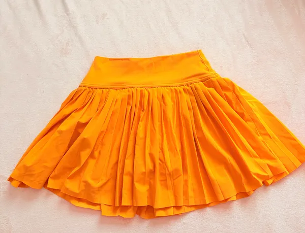 Aerie Orange Tennis Skirt XS - Image 2