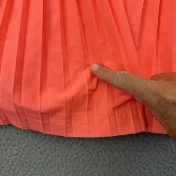 Lululemon Pleat To Street Skirt Skort Grapefruit Coral Athletic Tennis Women 8 - Image 3