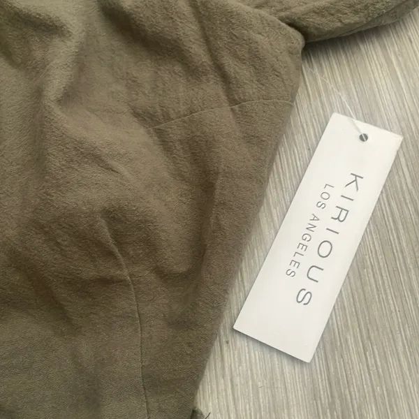 KIRIOUS LOS ANGELES Puff Sleeve Crop Top - Image 2