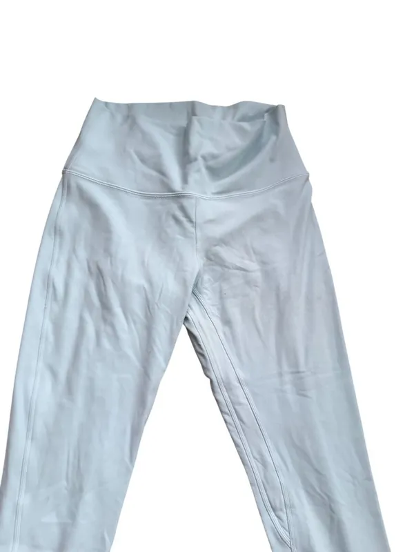 LULULEMON Light Blue 7/8 Leggings Size 8 - Image 4