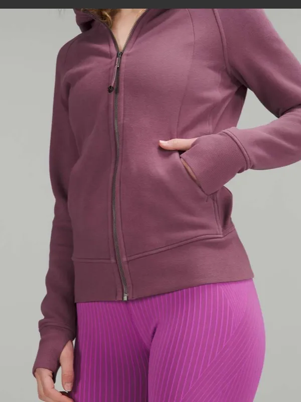 Lululemon scuba‎ full zip hoodie vintage plum 8 - Image 11