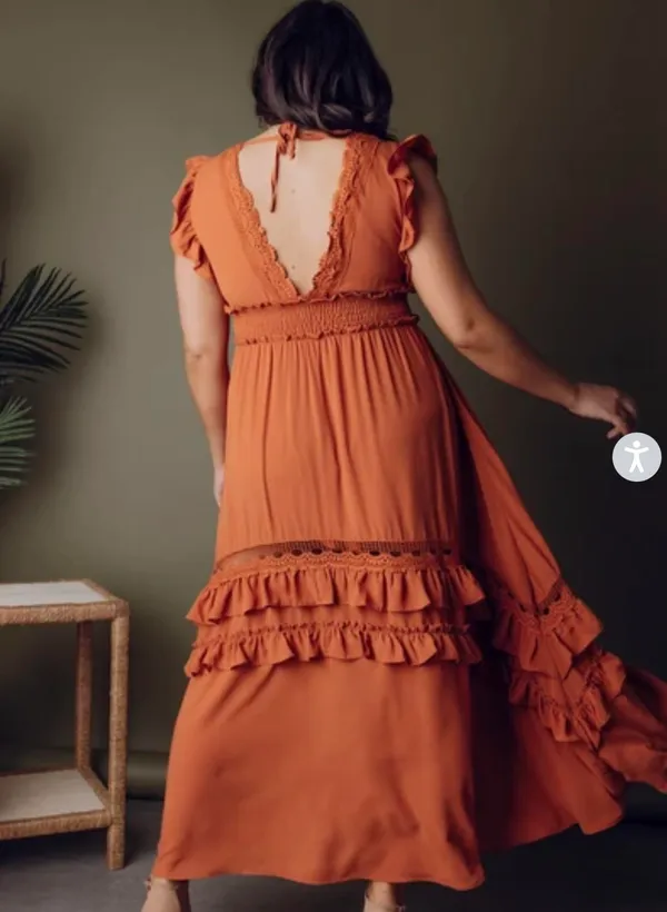 Baltic Born Rust Dress - Image 3