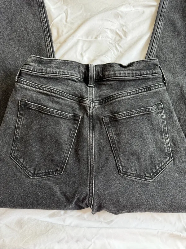 Abercrombie & Fitch Ankle Straight Ultra High Rise Curve Love - Image 4