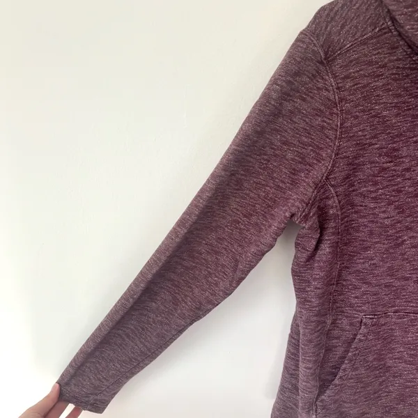 Carhartt Newberry Cowl Neck Hoodie Mauve Purple Berry Sweatshirt Workwear - Image 5
