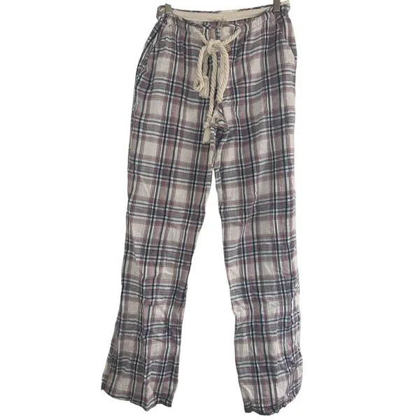 ✨POL Plaid Drawstring Cotton Lounge Sz Medium Pants✨ - Image 6