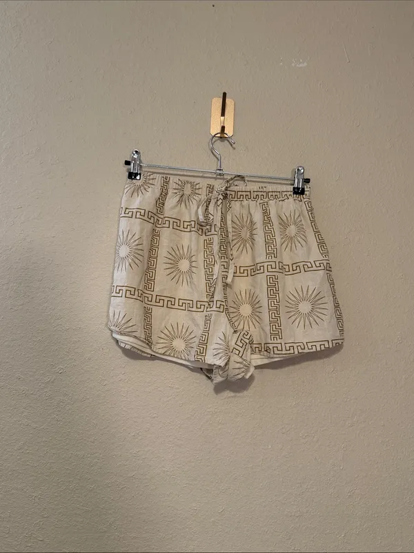 Petal & Pup Penny Sun Geo patterned Short Set Size Small - Image 10