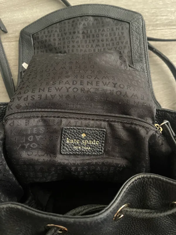 Kate Spade Mulberry Street Small Breezy black mini backpack - Image 9