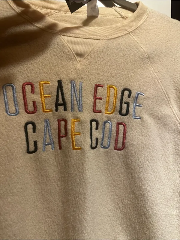 NWT Alternative Teddy Baby Champ Embroidered Crew Neck - Ocean Edge Cape Cod - Image 4