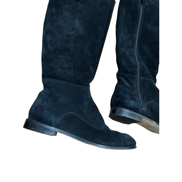 Wythe NY ray black suede knee high boots size‎ 38 - Image 2