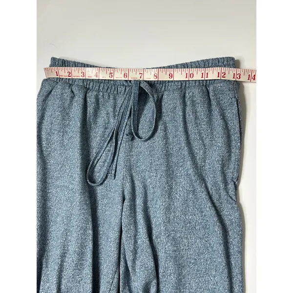 Zenana Small Matching Set Heather Blue Jogger Pant Long Sleeve Top - Image 11