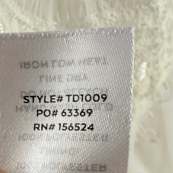 NWT Lulu's Wistful‎ Moments Long Sleeve Mini Dress in Cream Size Large - Image 6
