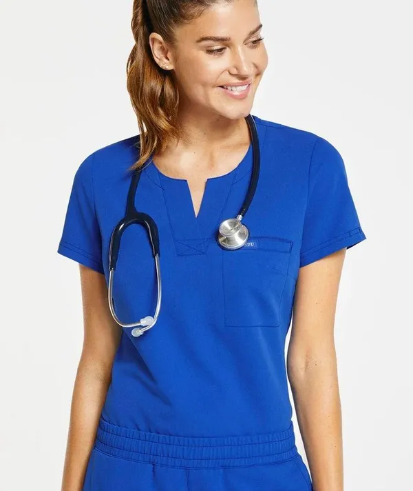 JAANUU WOMEN'S 1-POCKET TUCK-IN TOP NWT Size M - Image 8