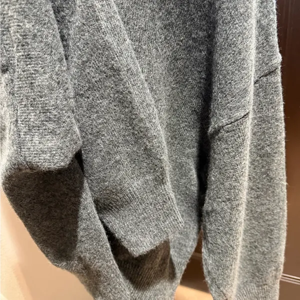 H&M Charcoal Turtleneck Sweater - Image 3