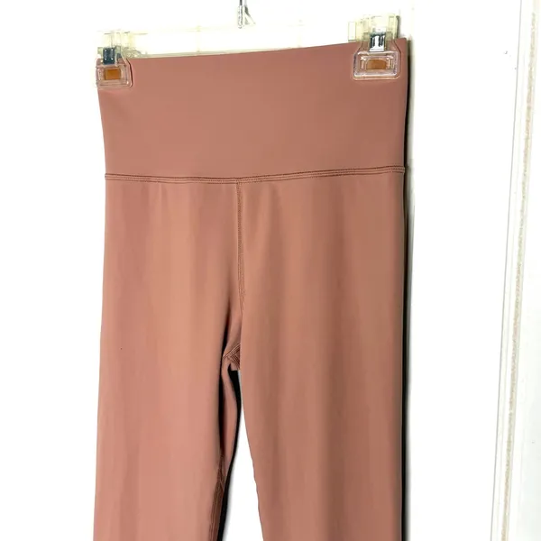 Vuori Colorblock Studio Leggings Rose Terracotta High Rise Small - Image 8