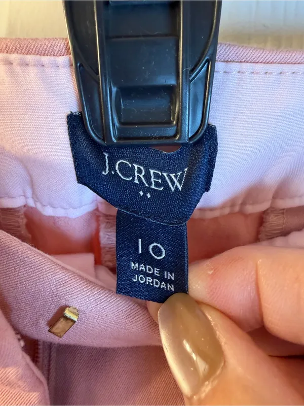 J. Crew Light Pink High-Rise Wide Leg Pants - Image 3