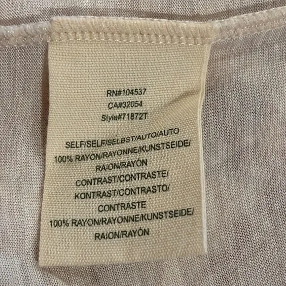 Anthropologie tiny XS patchwork front top cotton back‎ - Image 6