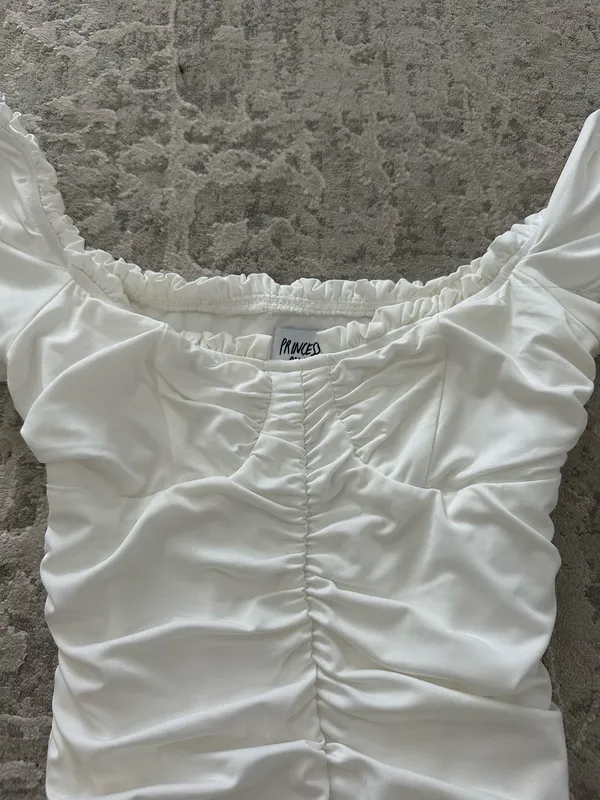 Princess Polly Bodysuit White - Image 2