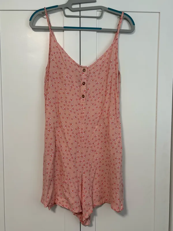 Roxy Floral Print Sleeveless Jumpsuit - Image 5