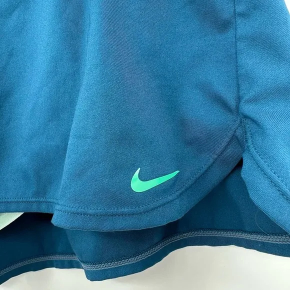 Nike size 14 blue shorts with liner shorts‎ under athletic elastic waist pocket - Image 3
