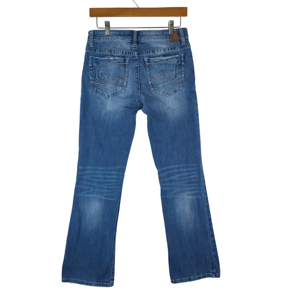 BKE Buckle‎ Denim Jeans Womens 28R (29x30) Stella Bootcut Low Rise Medium Wash - Image 2