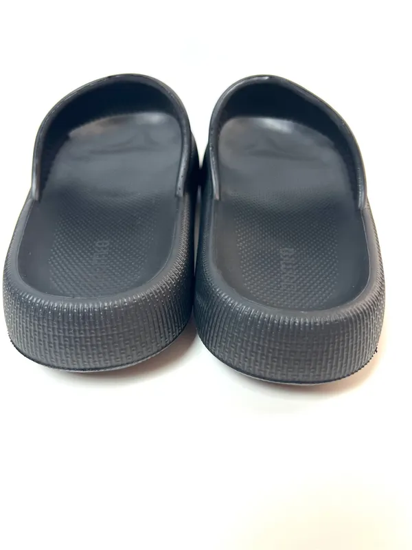 Joomra Black Pillow Cloud Slides Women 4-5.5 EVA Comfort Shower Sandals - Image 4