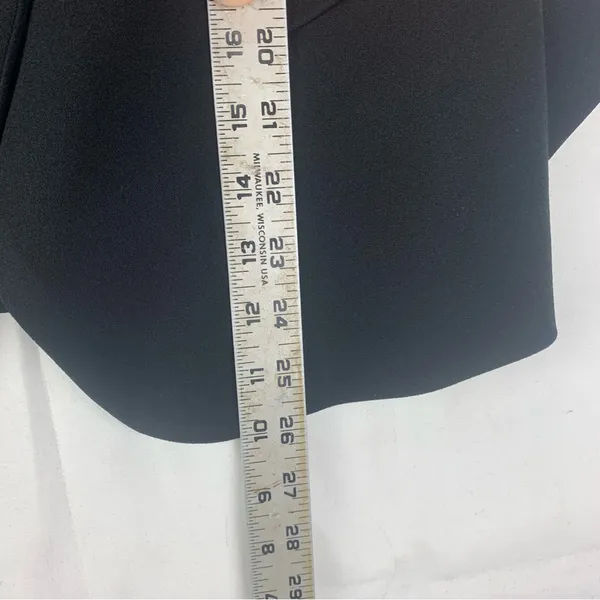 Aqua size small Black Blazer suit jacket women's Gold Buttons business professio - Image 9